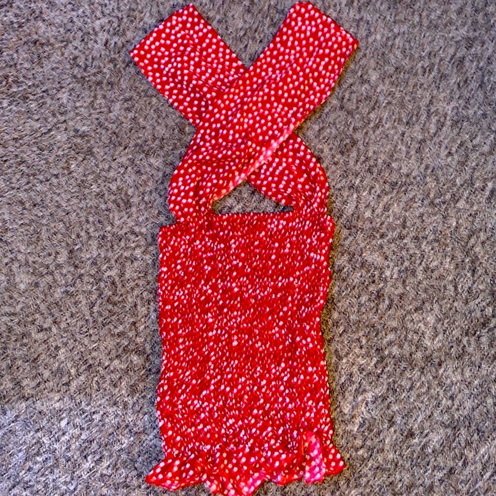 Crossover body dress